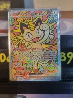 Meowth ex 121/088 - Special Illustration Rare - Perfect Order - Pokemon TCG NM/M - Image 1