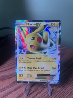 Pokemon Pikachu EX XY174 XY Black Star Promo - Image 1