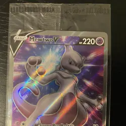 MEWTWO V SWSH229 Black Star Promo - Pokemon GO - TCG Sealed - Image 3