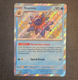 Pokemon Starmie 119/091 SV: Paldean Fates Shiny Rare Holo Stage 1 90 HP Eng - Image 1