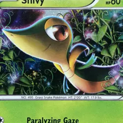 Snivy Holo Black Star Promo BW06 Pokemon TCG | Illus. Shizurow | LP - Image 2