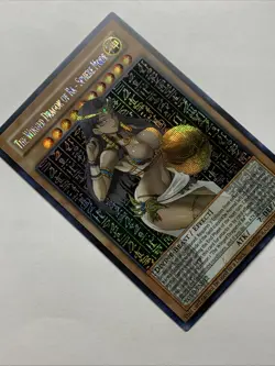 Winged Dragon Of Ra Sphere Girl Card Holo Anime Yugioh Waifu Alt Art Rare Secret - Image 4