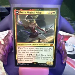 Terra Magical Adept Final Fantasy Magic the Gathering Regular Card NM Condition - Image 1