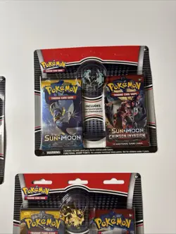 Pokemon Sun And Moon Base & Crimson Invasion 2 Pack Blister W Enamel Pin - Image 5