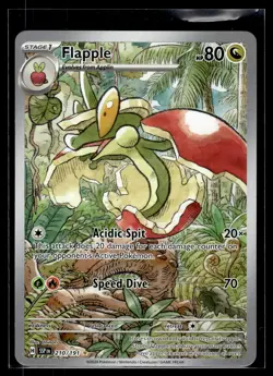 Flapple 210/191 Surging Sparks Illustration Rare Pokemon - Image 1