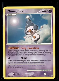 Mime Jr. 90/130 Diamond & Pearl Common Pokemon - Image 1