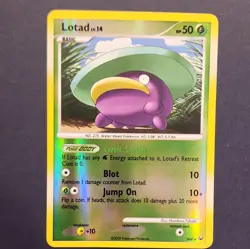 The Pokemon Company Lotad Platinum 2009 Shiny Holo Rare Reverse SH4-12 HP50 EN - Image 1