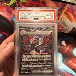 CHARIZARD EX SPECI4L ILL RARE POKEMON GER PAF DE-PALDEAN FATES 2024 234 PSA 10 - Image 1