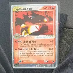 The Pokemon Company Typhlosion ex 99/100 EX Sandstorm Ultra Rare Holo 160 HP - Image 1