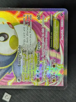 Emolga EX 143/146 - XY Base Full Art Rare Pokemon TCG MP - Image 5