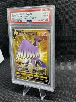 Pokemon Galarian Articuno V (Secret) 181/172 Swsh09: Brilliant Stars Holo PSA 9 - Image 2