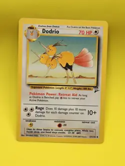 Pokemon Base Set 2 Dodrio 37/130 - NM Pack Fresh - Image 1
