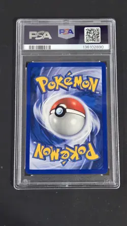 PSA 7 Blaine's Growlithe 62/132 1st Edition Gym Challenge Common Pokemon 2000 - Image 2