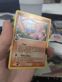 Pokemon Mew Delta Species POP Series 5 003/017 Holo Bleed Error *Corrected Back - Image 1