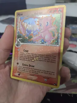 Pokemon Mew Delta Species POP Series 5 003/017 Holo Bleed Error *Corrected Back - Image 2