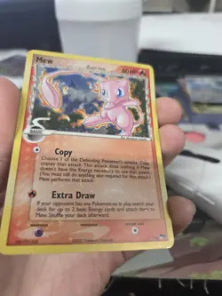 Pokemon Mew Delta Species POP Series 5 003/017 Holo Bleed Error *Corrected Back - Image 4