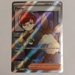 The Pokemon Company Penny Trainer 239/198 SV01 Full Art Holo Ultra Rare EN 2023 - Image 1