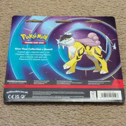 ⭐Pokemon Mega Evolution & Phantasmal Flames Blister 2Pack Raikou Promo Coin - Image 2