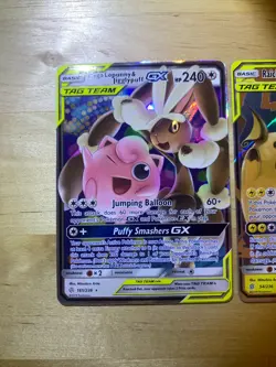 Pokemon TCG Tag Team GX Lot NM Mega Lopnny Jigglypuff, Raichu, Lucario Melmetal - Image 3