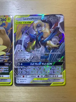 Pokemon TCG Tag Team GX Lot NM Mega Lopnny Jigglypuff, Raichu, Lucario Melmetal - Image 5