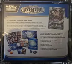 Stellar Crown - Pokemon Center Elite Trainer Box (ETB) - Sealed with case inc - Image 2