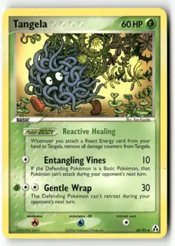 Tangela 44/92 Uncommon Legend Maker Pokemon Lightly Played - Image 1
