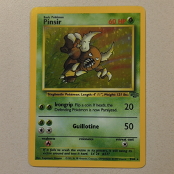Pokemon Pinsir 9/64 Jungle Holo Rare Unlimited 60 HP English 1999 Himeno - Image 1