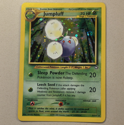 Pokemon Jumpluff 7/111 Neo Genesis Holo Rare Unlimited 70 HP English Nishida - Image 1