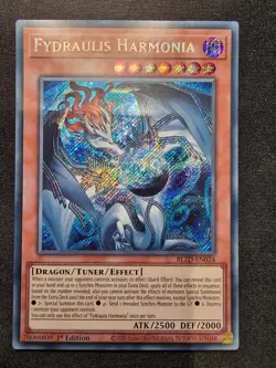 BLZD-EN024 -Fydraulis Harmonia - Secret Rare -1st Ed -YuGiOh - Image 1