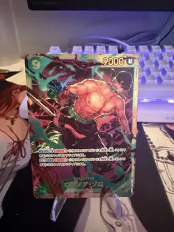 Roronoa Zoro -OP06-118 Premium Booster -The Best- Vol. 2. Japanese One Pierce - Image 1