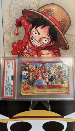 One Piece Bandai Straw Hat Pirates Starter Set B Match IC PR #S04 PSA 8 - Image 1