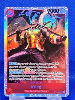 Krieg OP15-008 SR | Adventure on Kami's Island | One Piece TCG | English - Image 1