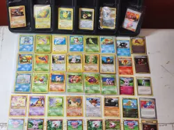 Pokemon Card Lot 46x Pikachu Eevee Rhyhorn Skarmory Trainer Prism Star Sets VTG - Image 1