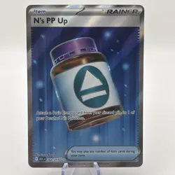 N’s PP Up 262/217 Ascended Heroes Full Art Ultra Rare Trainer Pokemon TCG Card - Image 1