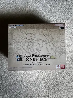One Piece Card Game EB-02 Anime 25th Collection Extra Booster Box English Sealed - Image 1