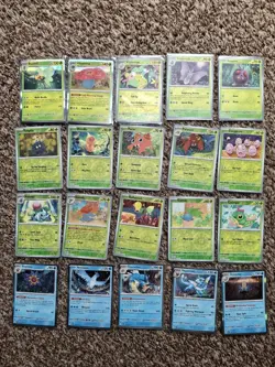 Pokemon 151 Holo And Reverse Holo English 103 Cards Rare - Image 2