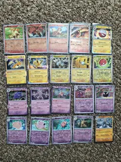 Pokemon 151 Holo And Reverse Holo English 103 Cards Rare - Image 3