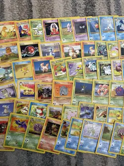 Pokemon Vintage 1999 Card Lot. Base Set, Fossil And Jungle “65 Cards” - Image 3