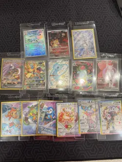 14 Card Pokemon Lot 🔥 Raging Bolt, Mew, Umbreon, Illustration Rares, And More - Image 1