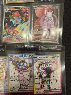 14 Card Pokemon Lot 🔥 Raging Bolt, Mew, Umbreon, Illustration Rares, And More - Image 5