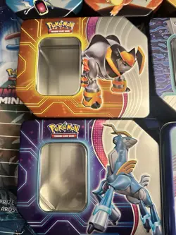 Pokemon Tins Empty Lot of 8 Various Sets Tins Only No Cards - Image 2