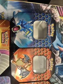 Pokemon Tins Empty Lot of 8 Various Sets Tins Only No Cards - Image 4
