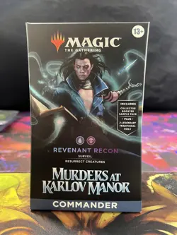 Magic the Gathering - Murders at Karlov Manor Commander Deck - Revenant Recon - Image 1