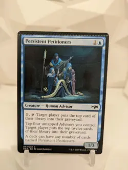 Persistent Petitioners RNA Misprint Crimped Top of Card - Image 1
