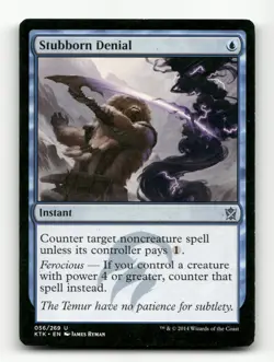 Stubborn Denial Khans of Tarkir #56 Uncommon - Image 1
