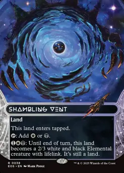 MTG EOE Stellar Sights *FOIL* R Shambling Vent #0038 - Image 1