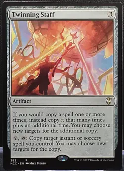 Twinning Staff #383 Commander: Streets of New Capenna Regular Rare - Image 1