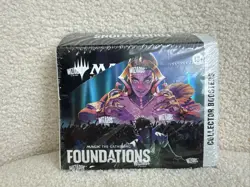 MTG Foundations Collector Booster Box New! Sealed! - Image 1