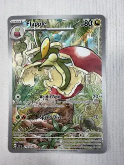 Flapple IR 210/191 Surging Sparks Illustration Rare Holo Pokemon Card NM - Image 1