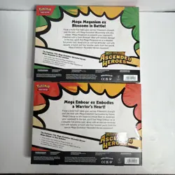 2 Pack - Pokemon Ascended Heroes Mega Emboar & Mega Meganium ex Box Sealed - Image 2